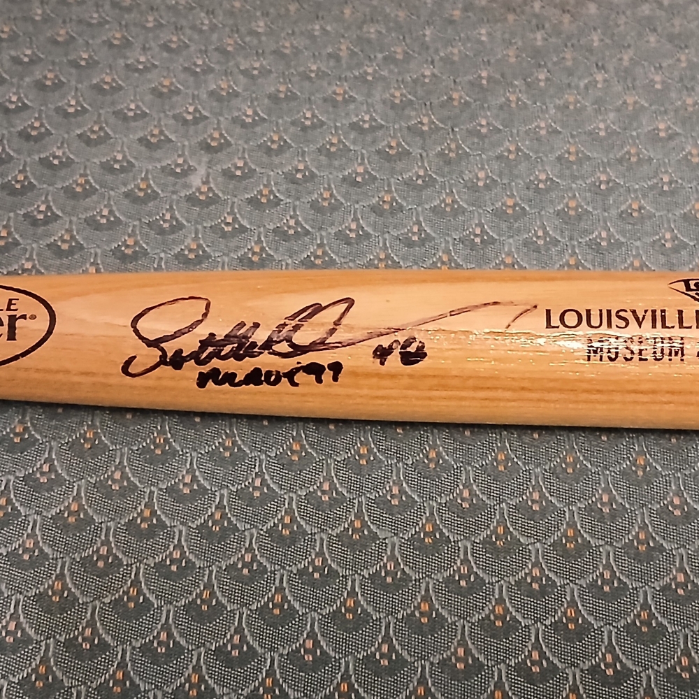Louisville Slugger Signed Baseball Bat